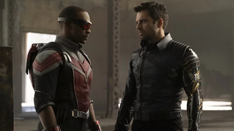 Falcon and Winter Soldier talking