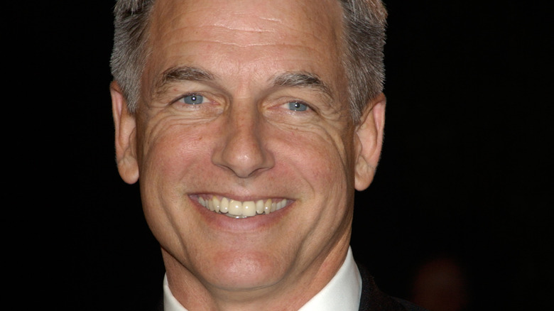 Mark Harmon smiling