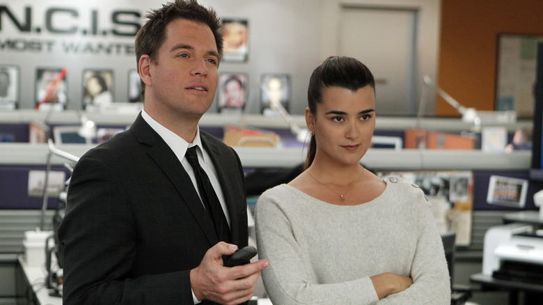 Tony and Ziva side by side