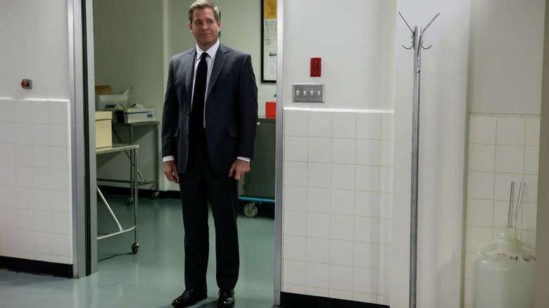 Anthony DiNozzo standing in doorway