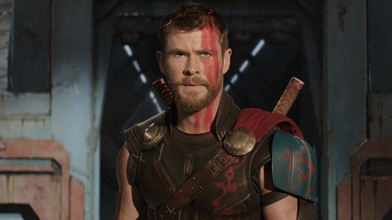 Thor in war paint 