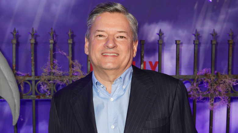 Ted Sarandos at Wednesday premiere