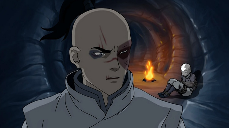 Zuko talking to Aang