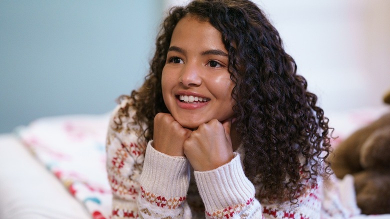 Deja Cruz smiling