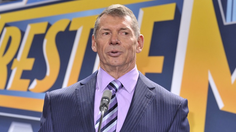 Vince McMahon smiling