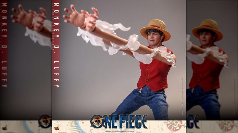 Luffy toy with long arms