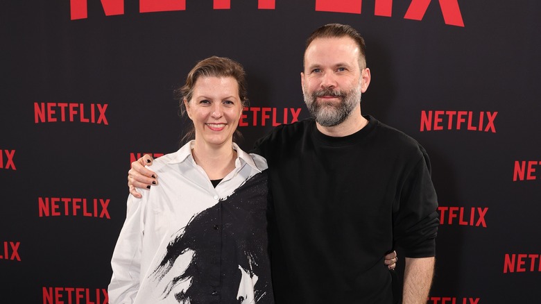 Baran bo Odar and Jantje Friese smiling