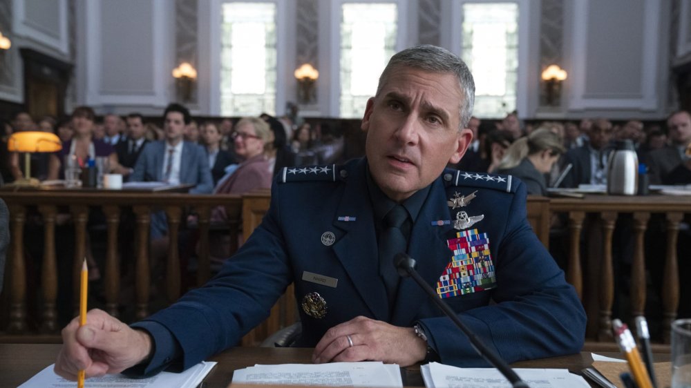 Steve Carell as General Mark Naird on Space Force