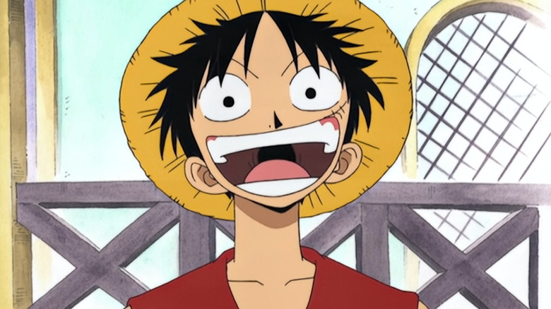 Luffy smiling