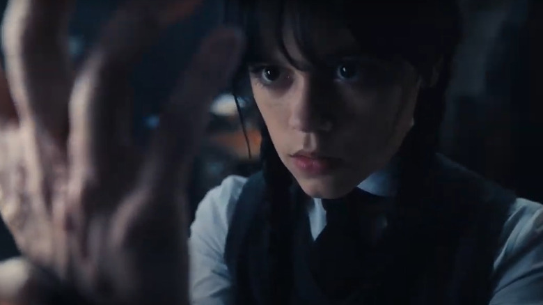 Jenna Ortega as Wednesday Addams