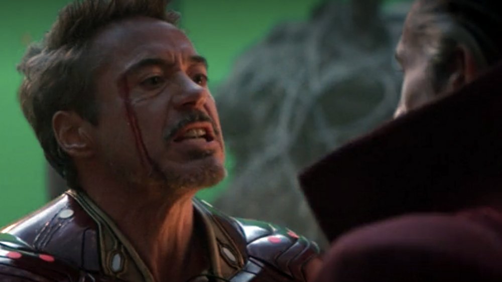 Iron Man Mirror Dimension deleted scene Avengers: Endgame