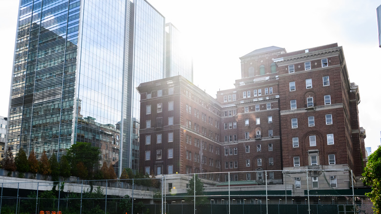 Bellevue Hospital pictured on a sunny day