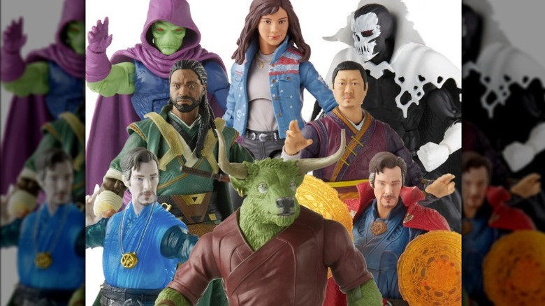 Dr. Strange in the Multiverse of Madness figurines 