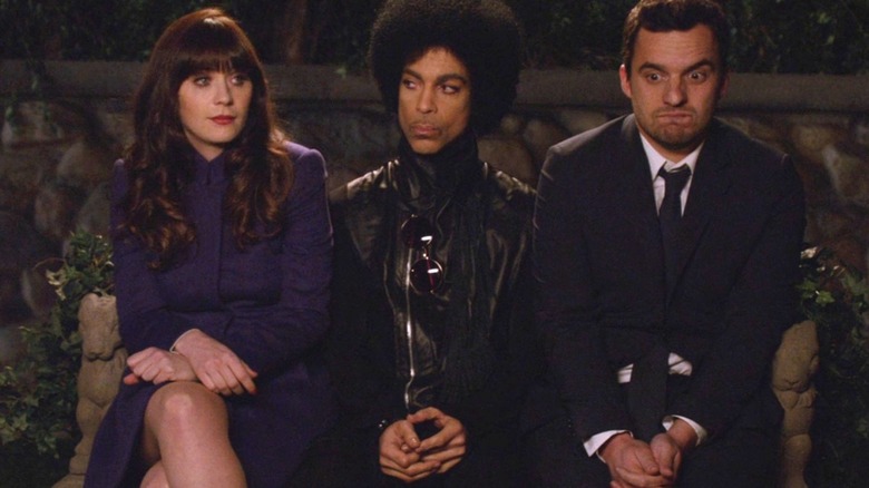 Jess, Prince and Nick sat together