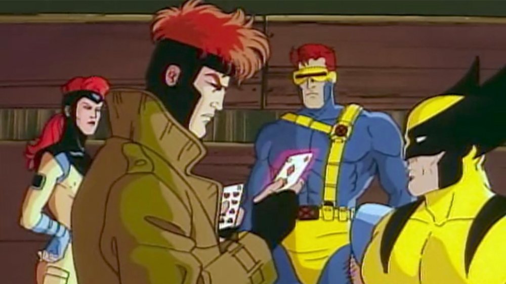 Jean Grey, Gambit, Cyclops, and Wolverine in X-Men: The Animated Series