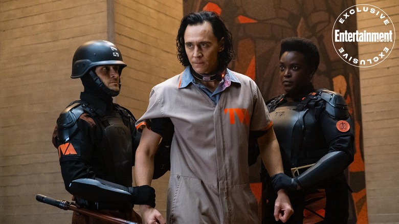 Loki getting arrested