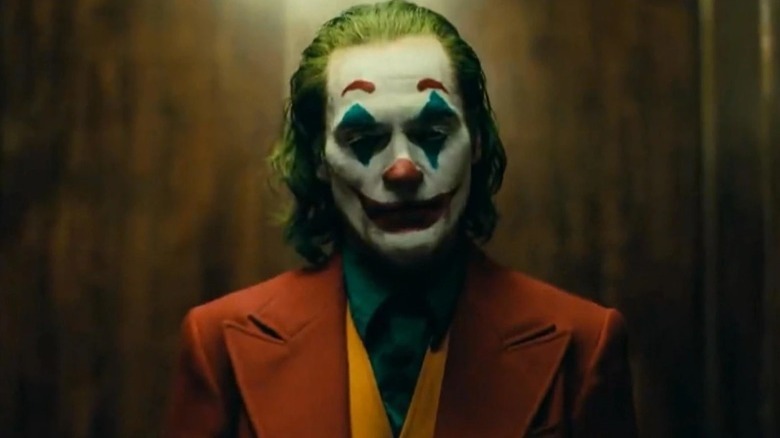 Joker in an elevator