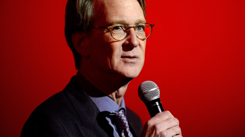 David Koepp with microphone