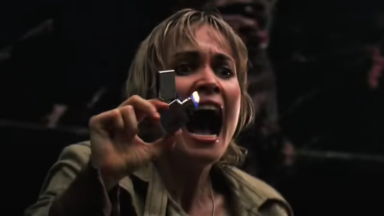 Radha Mitchell screaming in silent hill film 