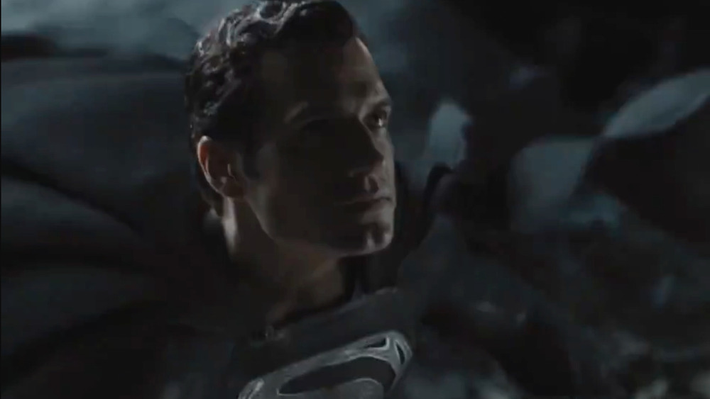 Henry Cavill Superman black suit