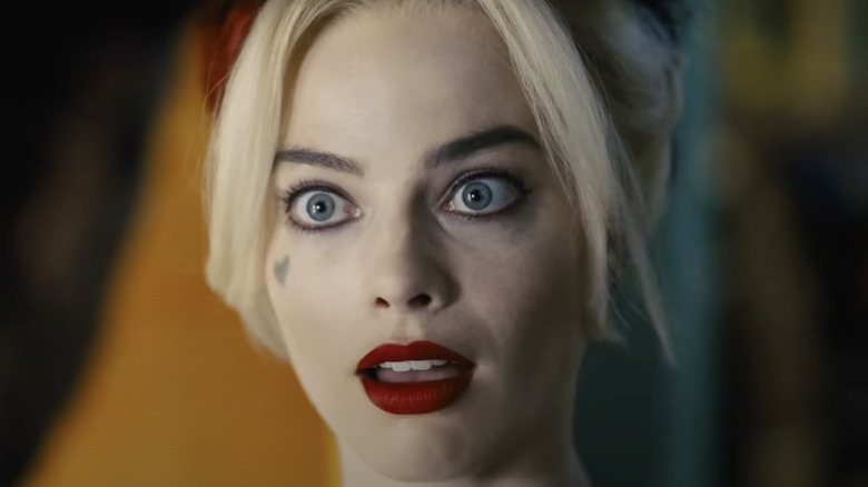 Harley Quinn surprised