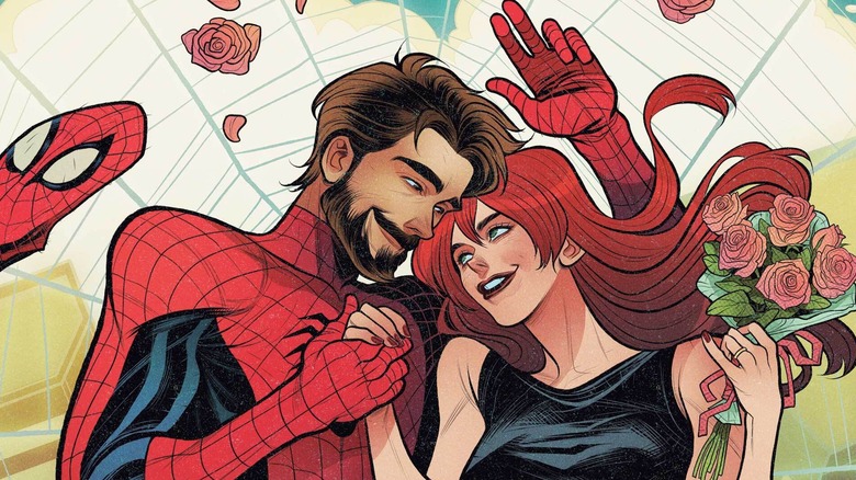 Spider-Man and MJ art