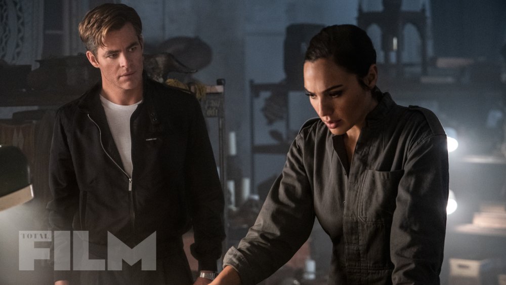 Chris Pine and Gal Gadot in a new image from Wonder Woman 1984