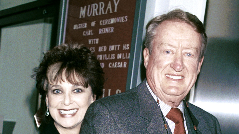 Suzanne Pleshette and Tom Poston