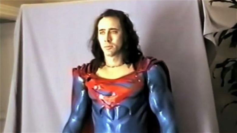 Nicolas Cage as Superman in failed project