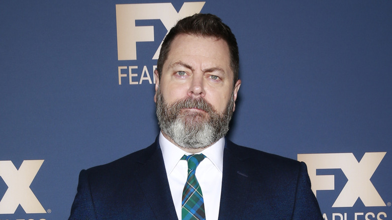 Nick Offerman at an FX event