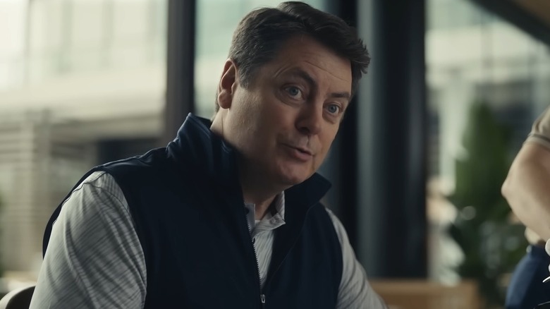 Nick Offerman playing Ken Griffen