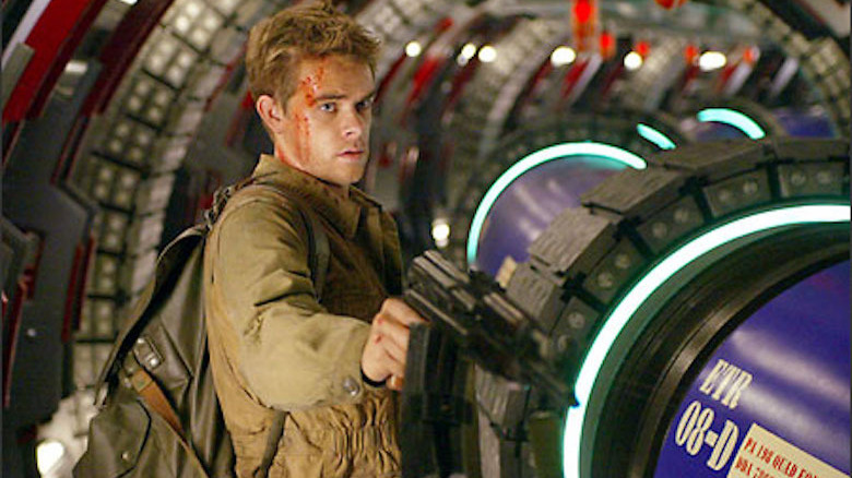 Nick Stahl playing John Connor in Terminator 3: Rise of the Machines