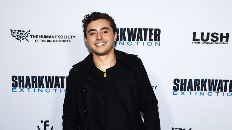 Jansen Panettiere smiling at a premiere