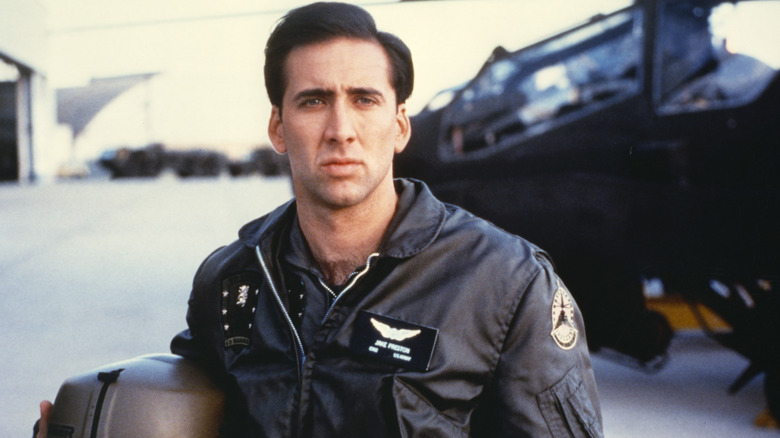 Nicolas Cage as a fighter pilot