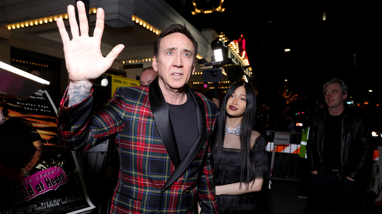 Nicolas Cage waves