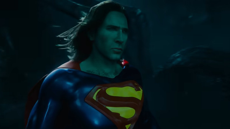 Cage's Superman cameo in The Flash