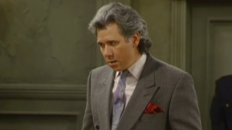 John Larroquette glaring