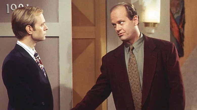 Niles and Frasier talking