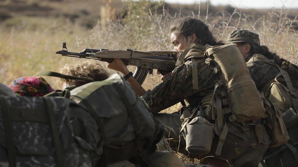 Kurdish female fighters play a pivotal role on Hulu's No Man's Land