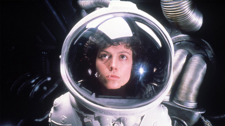 Ripley in spacesuit