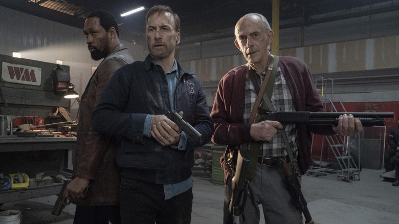 RZA, Christopher Lloyd, and Bob Odenkirk in Nobody