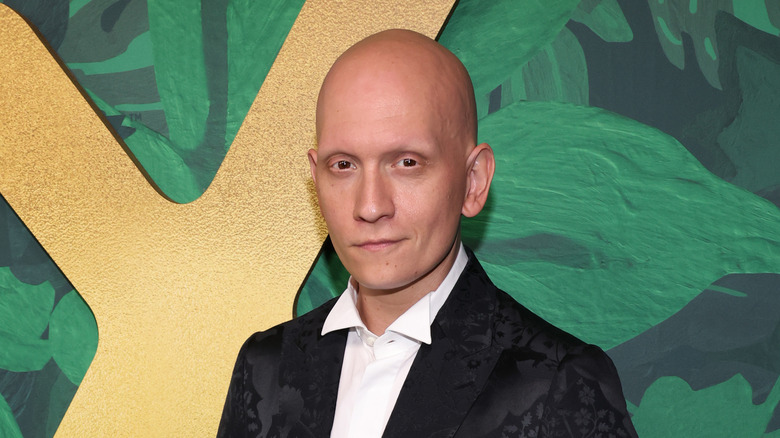 Anthony Carrigan posing at event