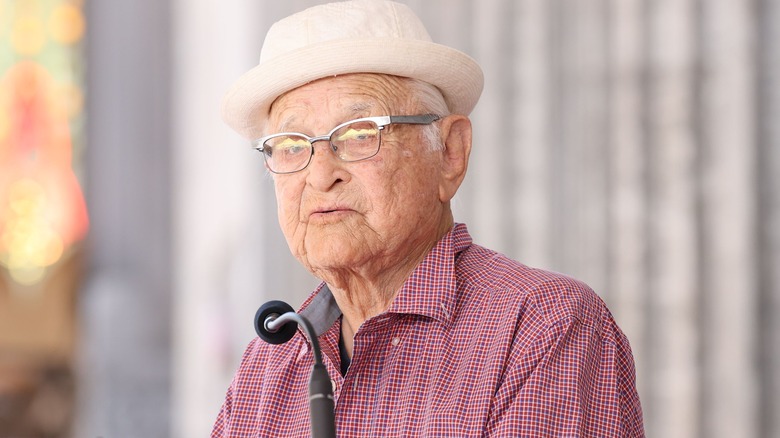 Norman Lear doing a speech