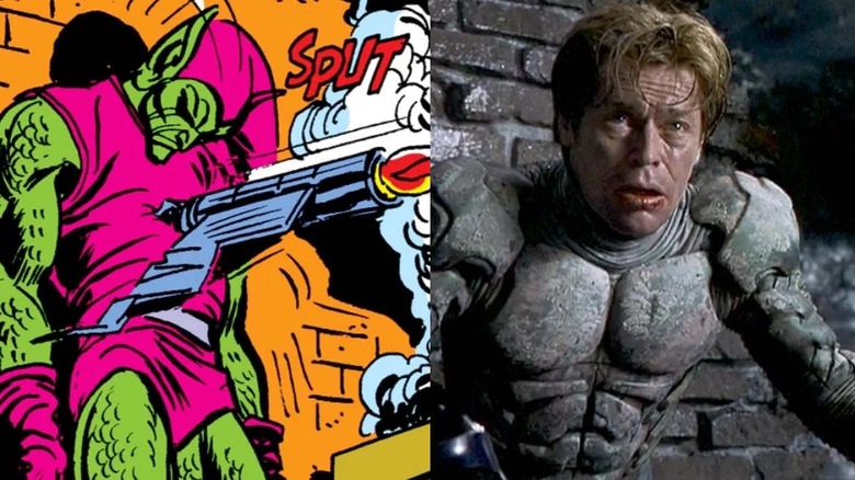 Green Goblin death in comics and movies