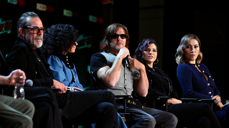 NYCC TWD panel with Norman Reedus speaking