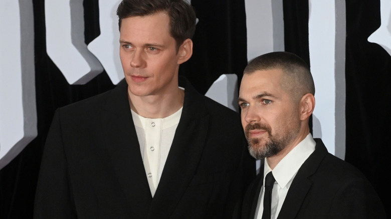 Bill Skarsgård's and Robert Eggers at Nosferatu premiere