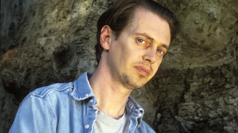 Steve Buscemi in denim jacket