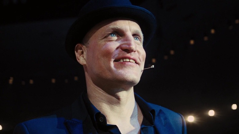 Woody Harrelson smiling