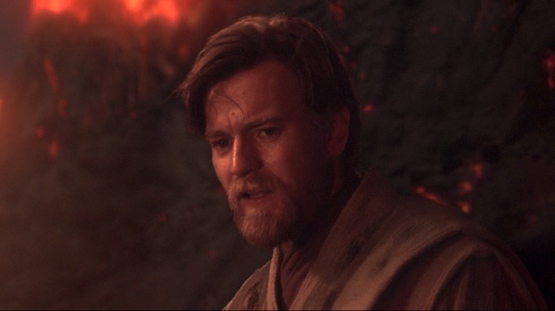Obi-Wan on Mustafar