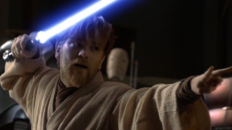 Obi-Wan with Lightsaber